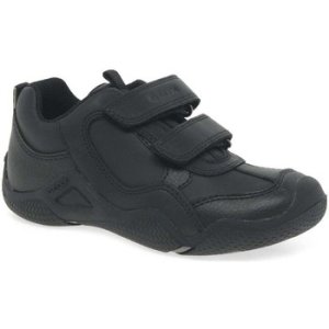 Geox  Junior Wader A Boys Rip Tape Breathable School Shoes  boys's Children's Shoes (Trainers) in Black