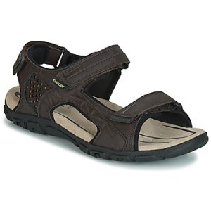 Geox  UOMO SANDAL STRADA  men's Sandals in Brown