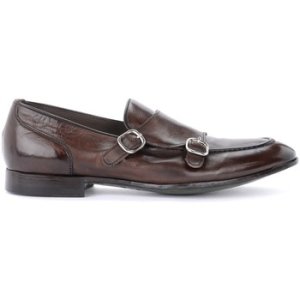 Green George  moccasin made of dark brown leather  men's Loafers / Casual Shoes in Brown