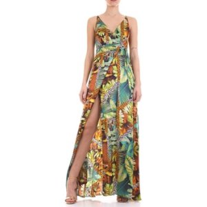 Guess  0GG740-9239Z Long Women Floral  women's Long Dress in Multicolour