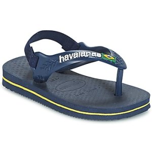 Havaianas  BABY BRASIL LOGO  boys's Children's Flip flops / Sandals in Blue