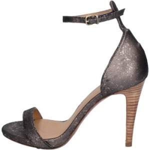 Hoss  sandals dark leather suede at924  women's Sandals in Grey