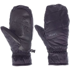 Howl  Black Daily Snowboarding Mittens  men's Gloves in Black