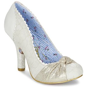 Irregular Choice  SMARTIE PANTS  women's Court Shoes in White