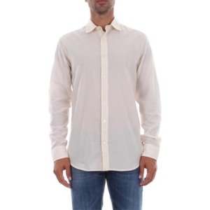 Jack   Jones  12129106 NEW FLOWER  men's Long sleeved Shirt in White
