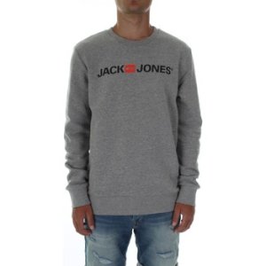 Jack   Jones  12137053 Crewneck  Men Grigio chiaro  men's Sweatshirt in Grey