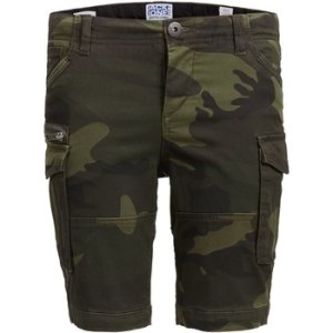 Jack   Jones  12151704 CHOP CARGO  boys's Children's shorts in Green