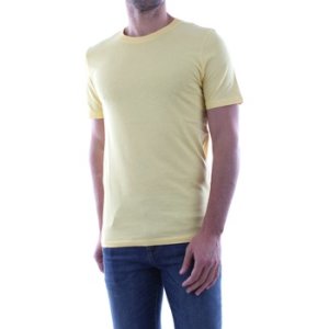 Jack   Jones  12156101 BASIC TEE  men's T shirt in Yellow