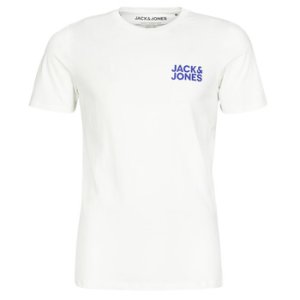 Jack   Jones  JJECORP LOGO  men's T shirt in White