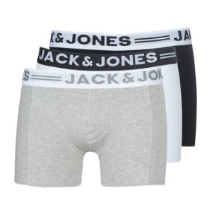 Jack   Jones  SENSE X 3  men's Boxer shorts in Grey