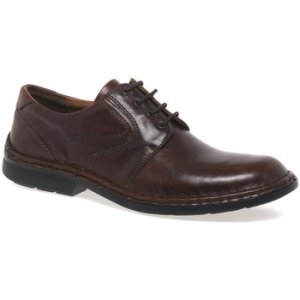 Josef Seibel  Walt Leather Mens Lace Up Smart Shoes  men's Casual Shoes in Brown