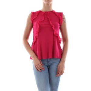 Kaos Collezioni  LP1MA011  women's Vest top in Pink