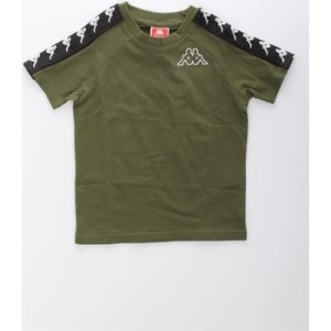 Kappa  303UV10Y Short sleeve Boys Verde  boys's Children's T shirt in Green