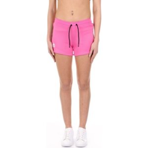 Kappa  303WGV0 Mini Shorts Woman Fuxia/bianco/nero  women's Shorts in Multicolour