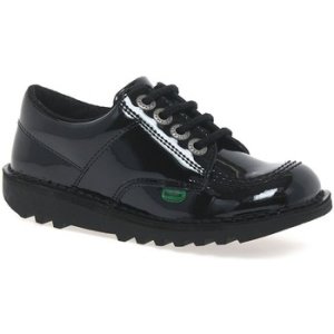 Kickers  Lo Girls Junior School Shoes  girls's  in Black