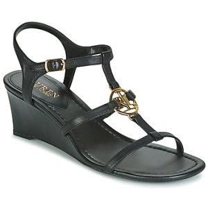 Lauren Ralph Lauren  ELINA  women's Sandals in Black