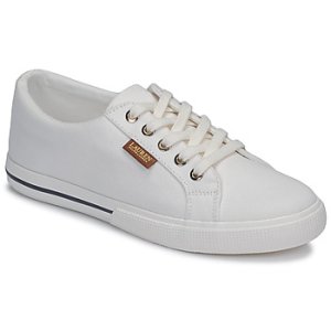 Lauren Ralph Lauren  JAYCEE NE SNEAKERS VULC  women's Shoes (Trainers) in White