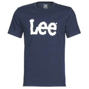 Lee  LOGO TEE SHIRT  men's T shirt in Blue