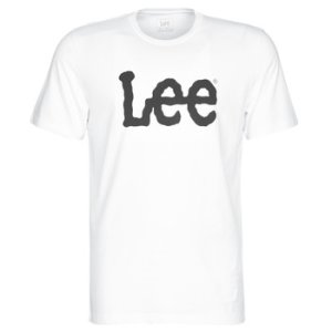 Lee  LOGO TEE SHIRT  men's T shirt in White