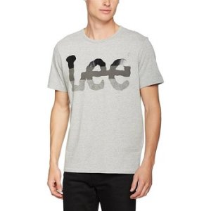 Lee  ® Seasonal Logo Tee 60PAI37  men's T shirt in Grey