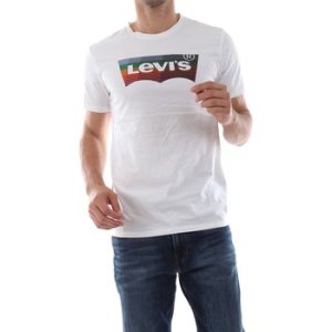 Levis  22489 0207 HOUSEMARK TEE  men's T shirt in White