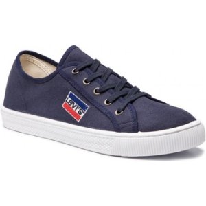 Levis  228719 00733 MALIBU  men's Shoes (High-top Trainers) in Blue