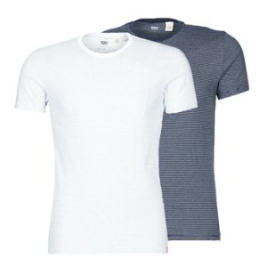 Levi's - Levis  slim 2pk crewneck 1  men's t shirt in white