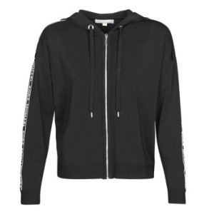 MICHAEL Michael Kors  MK GRAPH ZIP HOODIE  women's Sweatshirt in Black