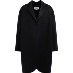 Mm6 Maison Margiela  Coat over model black  women's Coat in Black