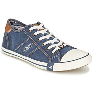 Mustang  TIRON  men's Shoes (Trainers) in Blue