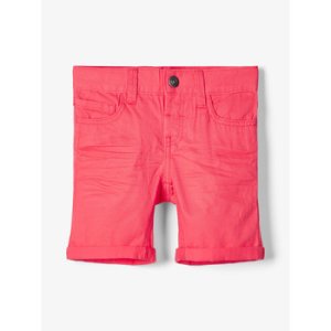 Name it  NMMSOFUS TWIISKA  boys's Children's shorts in Red
