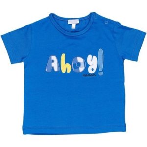 Nanan  E20174 Short Sleeve T-shirt Boy Avio  boys's Children's T shirt in Blue
