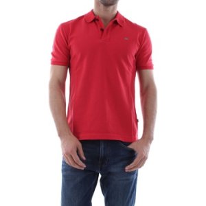 Napapijri  N0YINZ ELIOS  men's Polo shirt in Red
