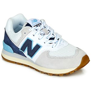New Balance  574  boys's Children's Shoes (Trainers) in White