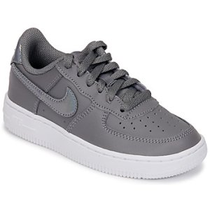 Nike  AIR FORCE 1 PRE-SCHOOL  girls's Children's Shoes (Trainers) in Grey