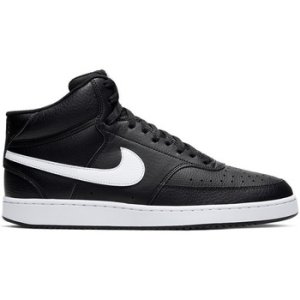 Nike  Court Vision Mid  men's Shoes (High-top Trainers) in Black