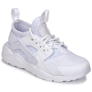 Nike  HUARACHE RUN ULTRA PRE-SCHOOL  boys's Children's Shoes (Trainers) in White