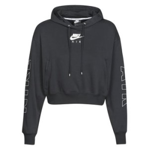 Nike  W NSW AIR HOODIE FLC BB  women's Sweatshirt in Black