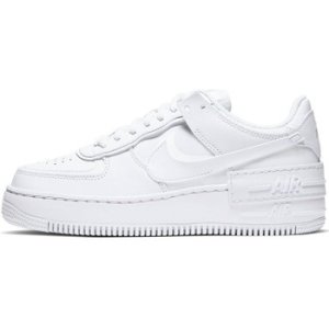 Nike  Wmns Air Force 1 Shadow  women's Shoes (Trainers) in White