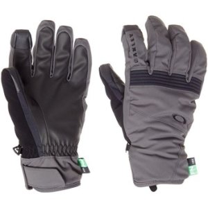 Oakley  Forged Iron Roundhouse Short 2.5 Snowboarding Gloves  men's Gloves in Grey
