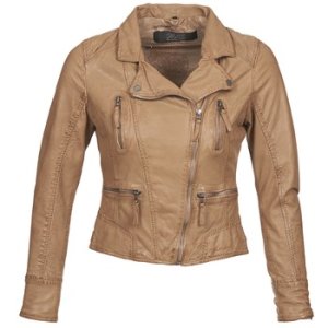 Oakwood  CAMERA  women's Leather jacket in Brown