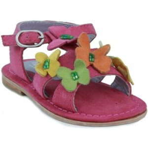 Oca Loca  OCA LOCA nubuck sandal girl  girls's Children's Sandals in Pink