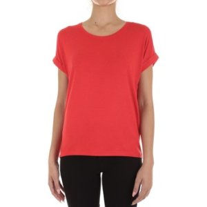 Only  15106662 Short sleeve Women Rosso  women's T shirt in Red