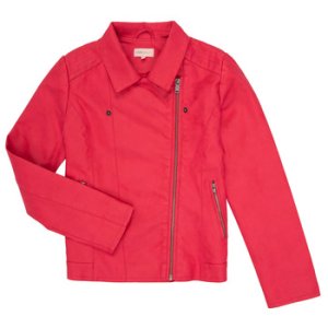 Only  KONCARLA  girls's Children's Leather jacket in Pink