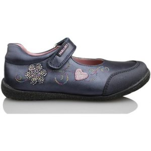 Pablosky  OPERA METAL  girls's Children's Shoes (Pumps / Ballerinas) in Blue