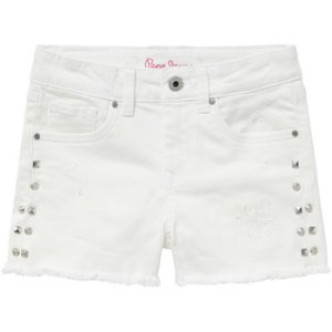 Pepe jeans  ELSY  girls's Children's shorts in White