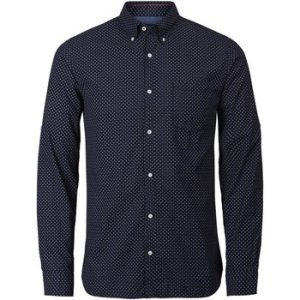 Premium By Jack jones  12117188 KANYON  men's Long sleeved Shirt in Blue