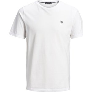 Premium By Jack jones  12166527 BLAHARDY  men's T shirt in White