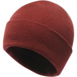 Professional  Axton Cuffed Beanie Red  men's Hat in Red