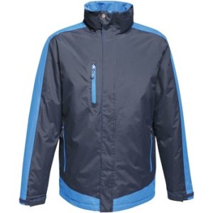 Professional  Contrast Waterproof Insulated Jacket Blue  men's Coat in Blue